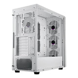 Cooler Master MasterBox 600 ARGB White E-ATX Mid Tower Case