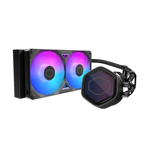 Cooler Master MasterLiquid Atmos II Pixel LED 240mm ARGB CPU Liquid Cooler