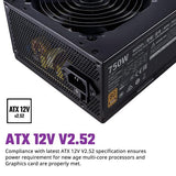 Cooler Master MWE 750 V3 80 Plus Bronze SMPS