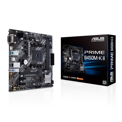 Asus Prime B450M-K II Motherboard