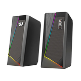 ANVIL GS520 - RGB 2.0 Channel Gaming Wired Desktop Speakers (Black)