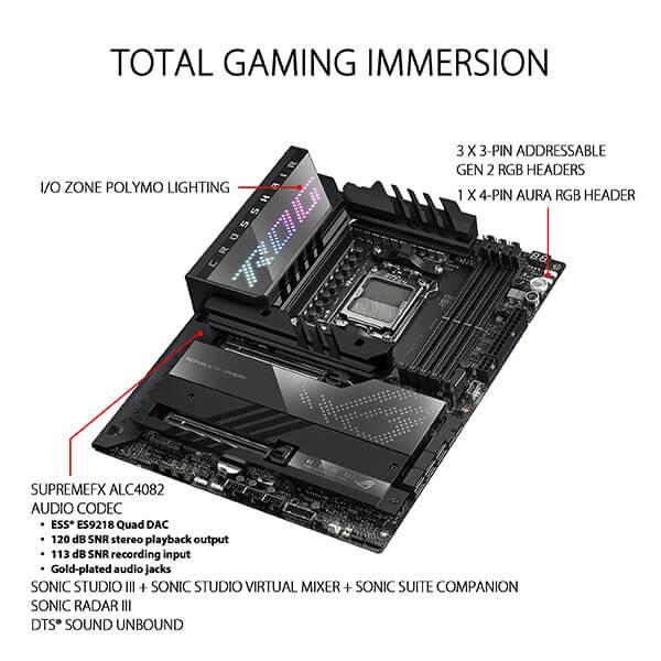 Asus ROG Crosshair X670E Hero (Wi-Fi) Motherboard