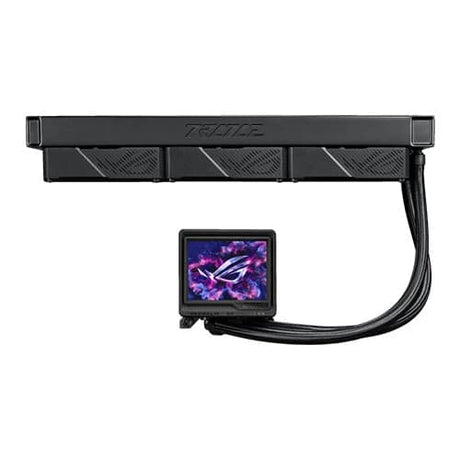 ASUS CPU AIO COOLER TRIPLE FAN 120MM WITH FULL COLOR LCD DISPLAY