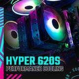 Cooler Master Hyper 620S ARGB 120mm Dual Tower CPU Air Cooler