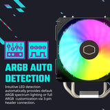 Cooler Master Hyper 212 Spectrum V3 ARGB CPU Air Cooler