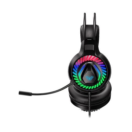 AULA S605 Wired RGB Gaming Headset (S605B)