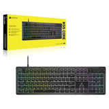 CORSAIR K55 CORE RGB Membrane Wired Gaming Keyboard (Black)