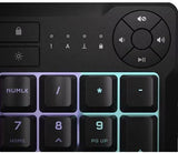 CORSAIR K55 CORE RGB Membrane Wired Gaming Keyboard (Black)