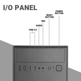 Ant Esports Si25 (ATX) Mid Tower Cabinet (Black)