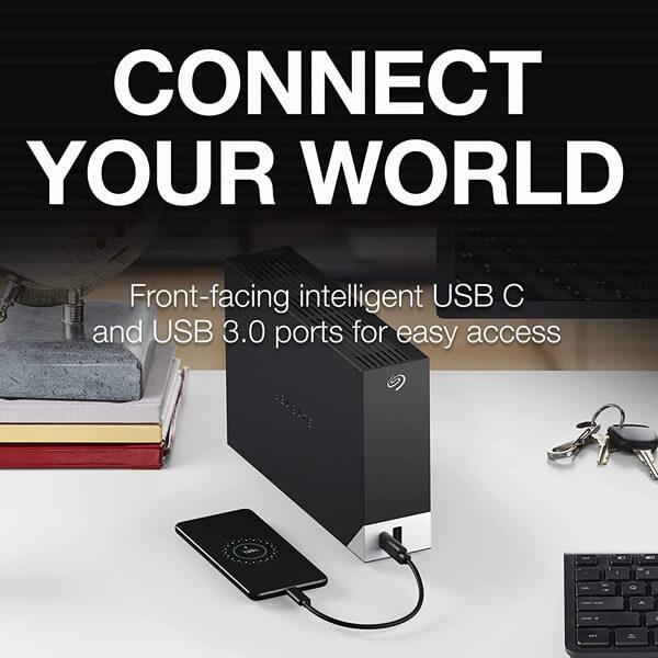 Seagate One Touch 8TB Black External Hard Drive