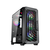 Ant Esports SX5 Auto RGB (ATX) Mid Tower Cabinet (Black)