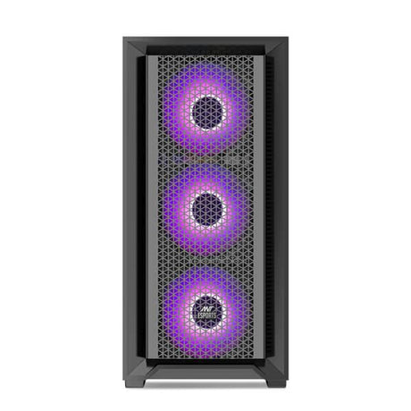 Ant Esports SX7 Auto RGB (ATX) Mid Tower Cabinet (Black)