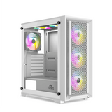 Ant Esports SX7 Auto RGB (ATX) Mid Tower Cabinet (White)