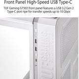 Asus TUF Gaming GT502 (ATX) Mid Tower Cabinet (White)