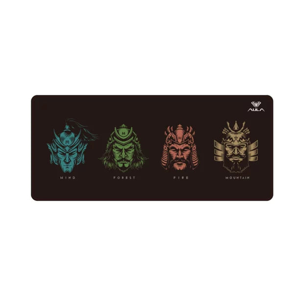 AULA MP-WFFM Extended Gaming Mouse pad 700x300x2mm Non-Slip Rubber Base (Black)